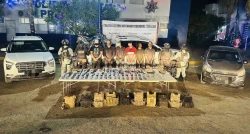 Presenta la SSP Sinaloa los 6 detenidos en Navolato 