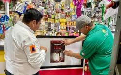 Disminuye en casi el 50% el aseguramiento de pirotecnia en 2025