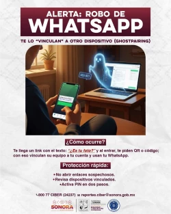 Alerta digital: así operan ciberdelincuentes para robar tu WhatsApp