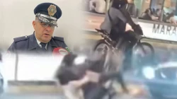 Pareja de motociclistas sufre caída en Olas Altas y video viraliza