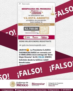 Alerta la sobre fraudes y estafas relacionados con Programas para el Bienestar