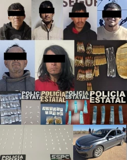 Policía Estatal refuerza operativos y detiene a presuntos responsables de delitos en Sonora