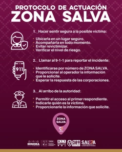 Zonas SALVA: espacios seguros para mujeres en riesgo