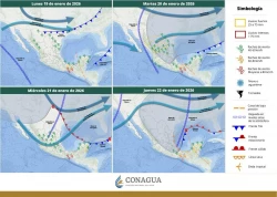 Protección Civil alerta por lluvias, frío y posible nieve en Sonora