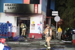 Descarta SSPyTM uso de artefacto explosivo en incendio en abarrotes de Mazatlán