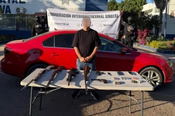 Detienen a hombre armado en la 16 de septiembre