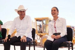 Rehabilitan Durazo y Sheinbaum red carretera de Sonora