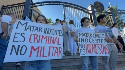 Padres de Fernando Alan marcha en Culiacán exigen justicia “no es un delincuente”