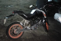 Recuperan motocicleta con reporte de robo en Mazatlán