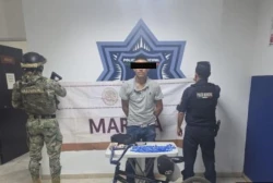 SSPM y Marina detienen a dos por presunto delito contra la salud