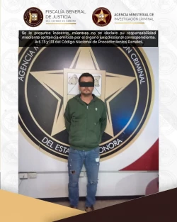 FGJES logra vinculación a proceso contra sujeto acusado de abuso sexual en Navojoa