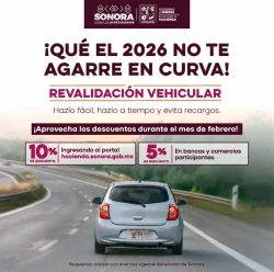 Mantienen descuentos por pronto pago en revalidación vehicular 2026