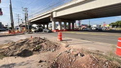 A punto de concluirse la construcción el puente vehicular México 15 - Oscar Pérez Escobosa