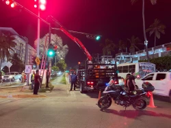 Llaman a tener precaución sobre avenida Del Mar