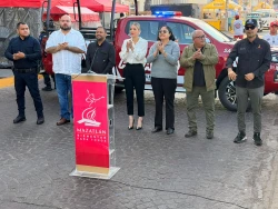 Entregan equipamiento a Policía Municipal de Mazatlán