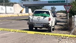 Investigan móvil de cinco cuerpos sin vida en camioneta