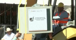 Colocan primera piedra para el Nuevo Hospital de Especialidades del IMSS