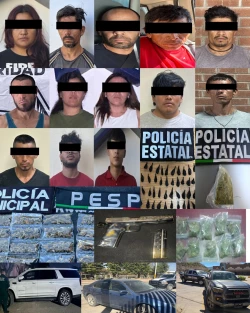 Acciones operativas de la Policía Estatal contra el narcomenudeo incauta más de 700 envoltorios de narcótico