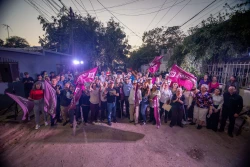 Juan de Dios Gámez entrega la calle 162 e inicia nuevas obras en tres colonias de Culiacán