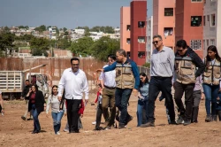 Supervisan avances de la construcción de Viviendas del Bienestar; hay 6 mil ya contratadas en Culiacán y en junio estarían entregando las primeras