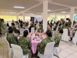 Octavo Batallón de Infantería realiza evento conmemorativo por el Día de la Mujer