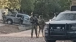 Operativo aéreo y terrestre en El Álamo, sindicatura de El Saladal