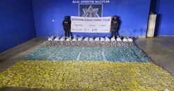 Asegura 175 kg de metanfetamina y detiene a un hombre en El Rosario