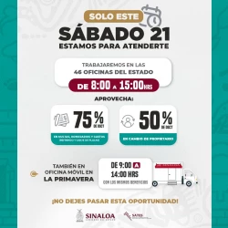 Abren oficinas de recaudación este sábado, hay descuentos hasta del 75%