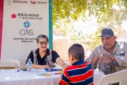 Bachoco, Juan José Ríos recibe atención integral con Brigadas del Bienestar