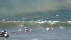 Realizan simulacro de rescate masivo en playas de Mazatlán previo a Semana Santa 2026