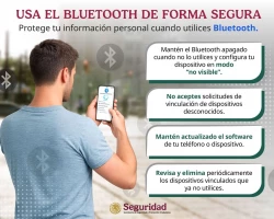 SSPC emite recomendaciones para el uso adecuado del​​​​​​​ Bluetooth