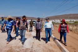 Avanza obra en el Boulevard Agricultores en Culiacán