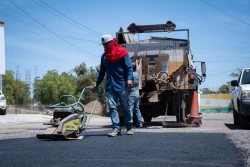 Intensifican trabajos de reencarpetado en Culiacán