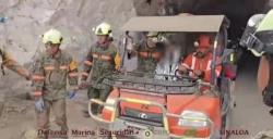 Con una lámpara dio señales de vida el segundo trabajador rescatado de la mina Santa Fe en Rosario
