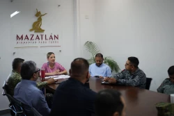 Participa Estrella Palacios en Mesa de Seguridad en Mazatlán
