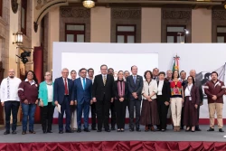 Presidenta Claudia Sheinbaum presenta comité de científicos y especialistas que analizarán la explotación de gas natural no convencional para fortalecer la soberanía energética