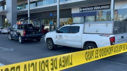 Guardia es asesinado en intento de asalto a banco en el sector Country, en Culiacán