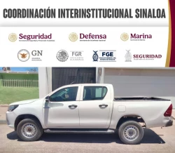 La Base de Operaciones Interinstitucional Navolato recupera un vehículo tras ser despojado