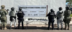 En la revisión de este jueves al Centro Penitenciario Aguaruto, el Grupo Interinstitucional aseguró un arma corta, radios, celulares y demás objetos