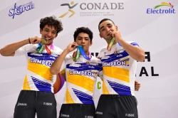 Oro, Plata y Bronce para Sinaloa en Ciclismo en la Olimpiada Nacional CONADE 2026