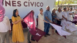 Inician construcción de barda en la secundaria General #4 de Mazatlán