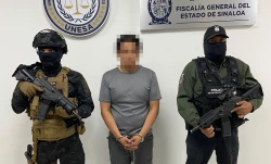 Detienen a presunto ladrón comercial en Culiacán 