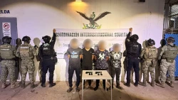 Detienen a cuatro personas dentro de vivienda que fue atacada a balazos en Villas del Rey de Mazatlán