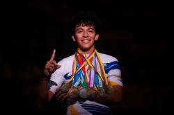 Máximo Kaleb Estrada Urrea, el rostro del éxito sinaloense en el Ciclismo Nacional e Internacional