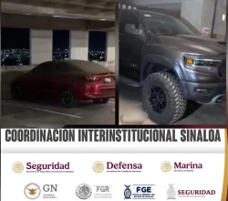 Localizan dos vehículos con reporte de robo en torre departamental en el Tres Ríos