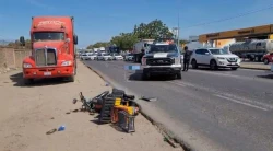 Motociclista muere atropellado por camioneta en Mazatlán