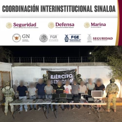 Cateo deja 10 detenidos en en Infonavit Humaya, Culiacán