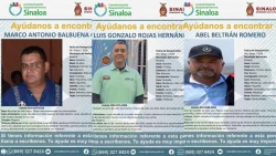 Tres hombres originarios de Jalisco se encuentran desaparecidos en la comunidad de Potrerillos, Rosario