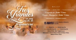 Este viernes se presentará la propuesta escénica “Los Tres Grandes en una Noche de Primavera”