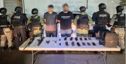 Suman cinco detenidos tras enfrentamiento en el norte de Culiacán